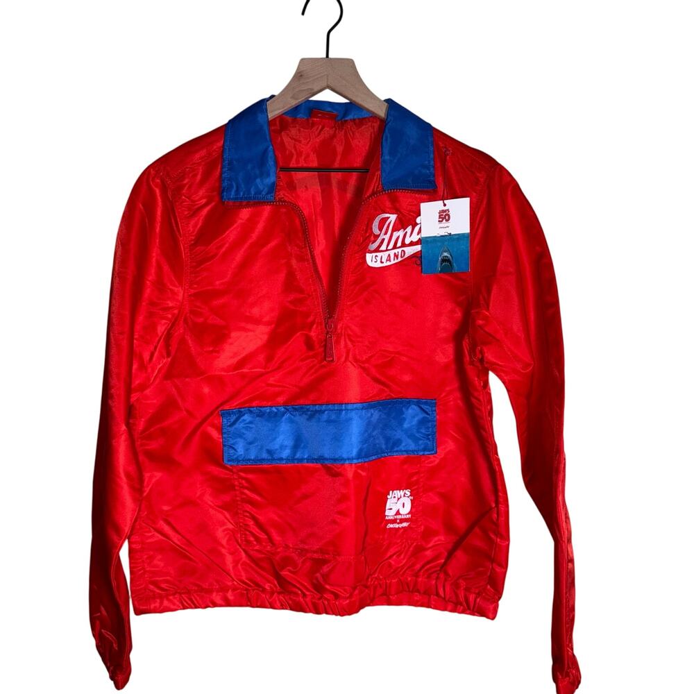 NWT JAWS CAKEWORTHY Amity Surf Club cosplay memorabilia  embroidered jacket M